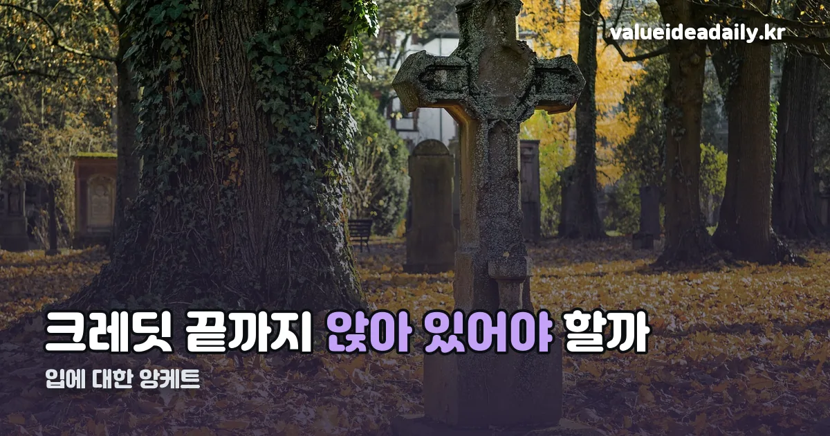 입에 대한 앙케트 쿠키 정리 썸네일